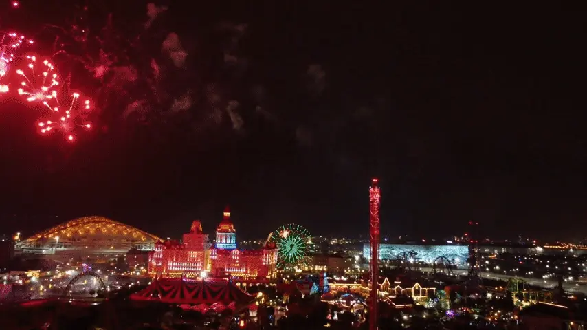 Новогодняя ночь в Сочи Парке